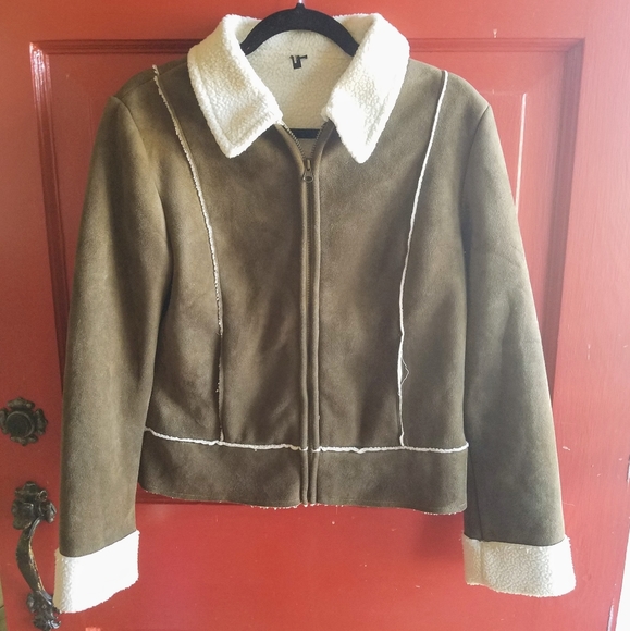 Wool lined brown jacket - Picture 6 of 6